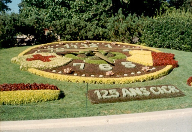 Reloj de Flores de Ginebra